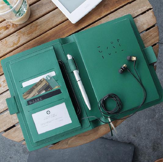 Leatherwork Journal - Cuaderno de Negocios de Alta Gama,