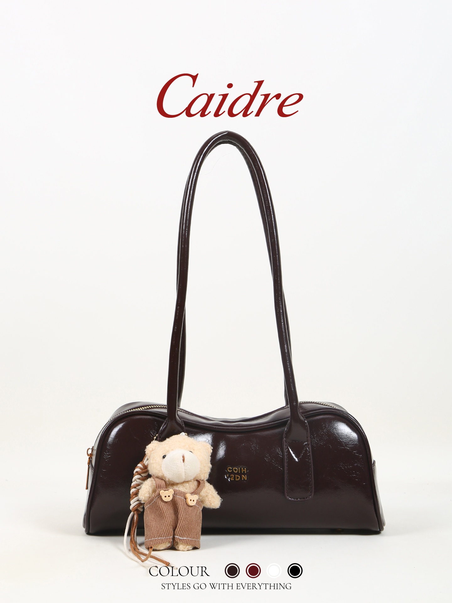 Leather Work Japan - Bolso de Hombro Caidre Commuter Bread