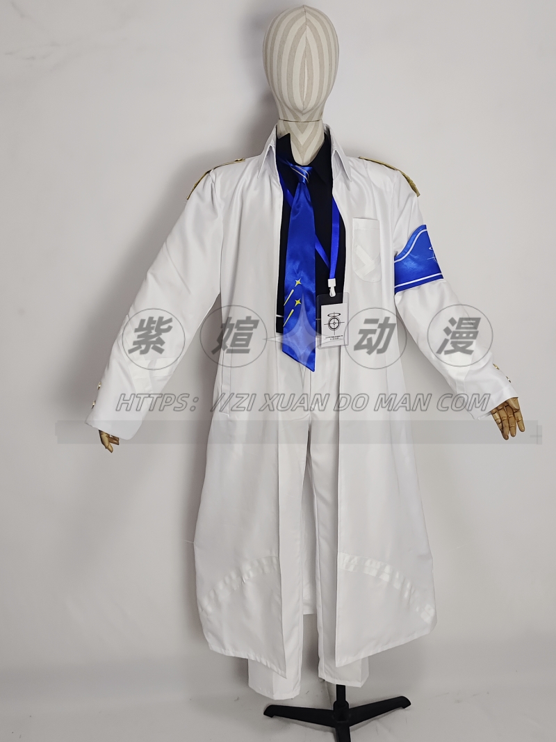 Leather Work Japan - COS-HoHo-ropa de trabajo azul para mujer,