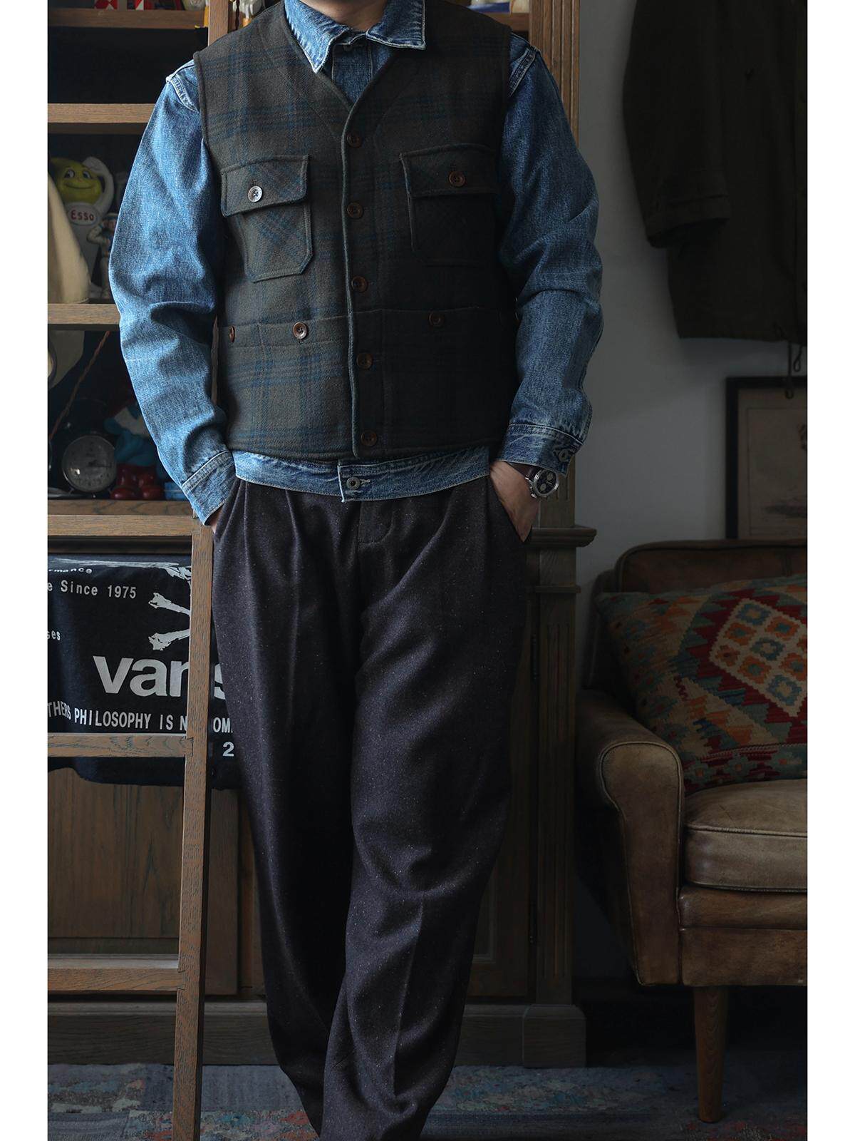Chaleco de Trabajo Secondorder - Leather Work Vest For Men reseña y precio
