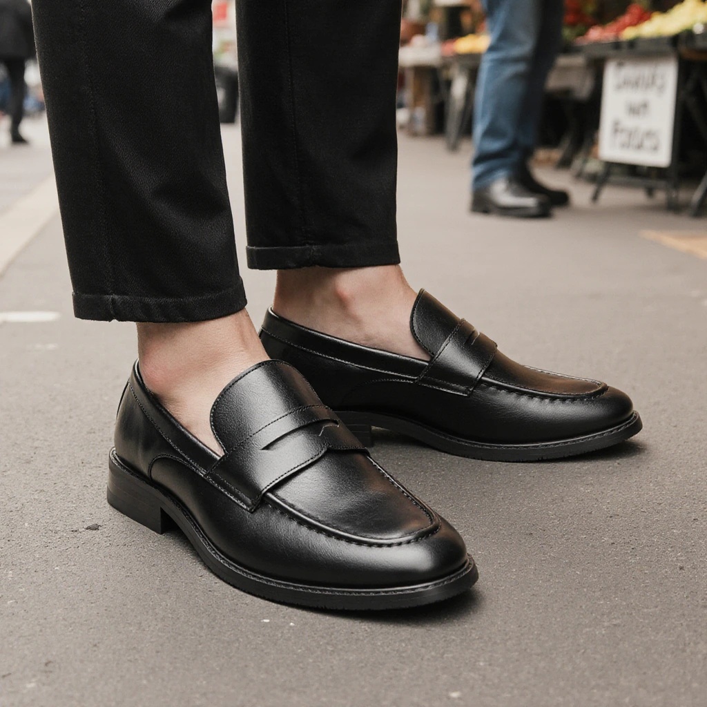 Mocasines Negros Clásicos para - Leatherworking Classic reseña y precio