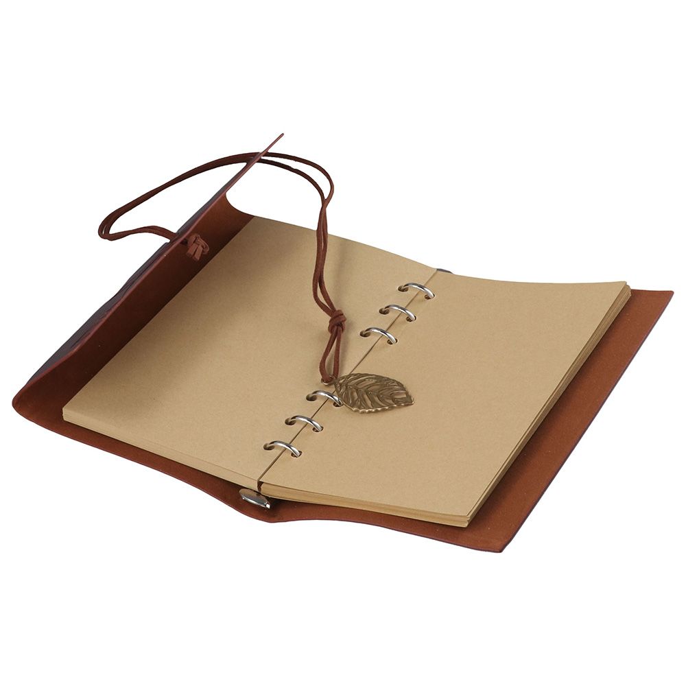 Cuaderno de Viaje Vintage de C - Leather Work Notebook reseña y precio
