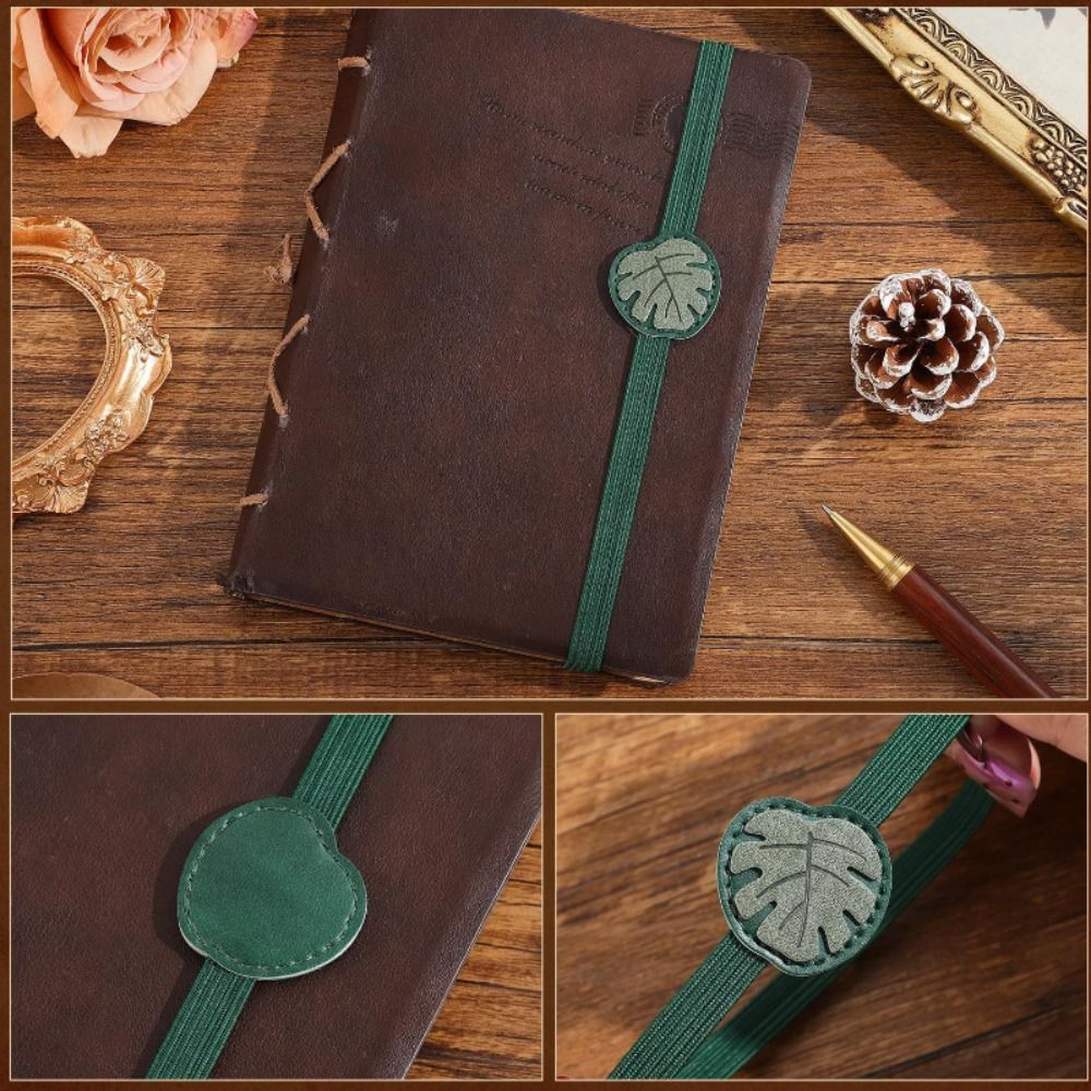 Marcapáginas de Cuero con Band - Leather Work Notebook reseña y precio