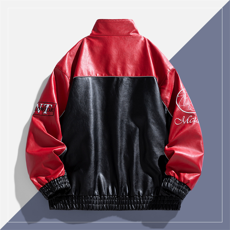 Tendencia guapo invierno ocio  - Leather Work Jacket reseña y precio