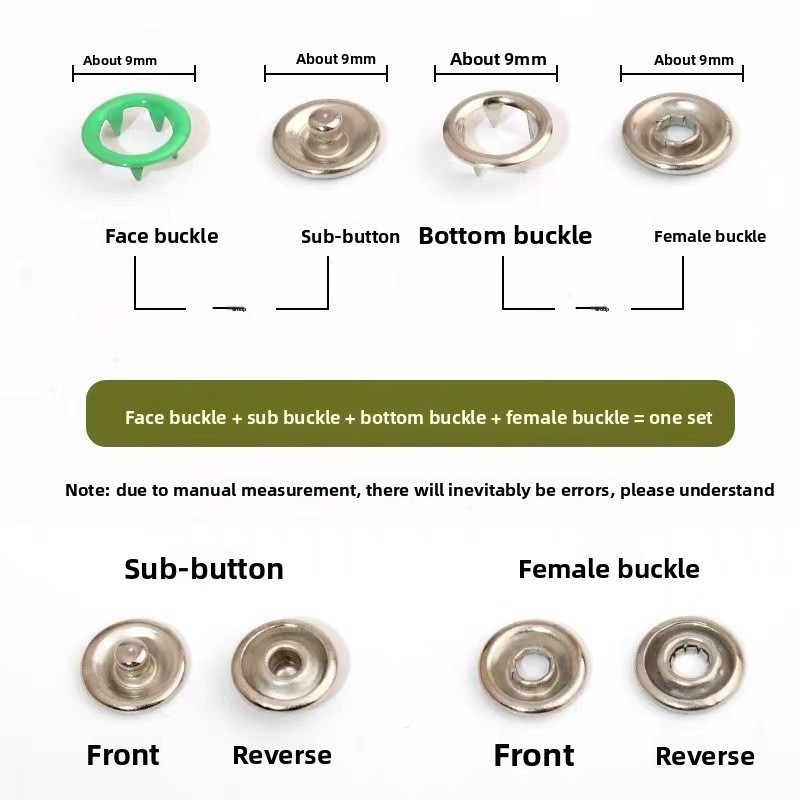 100 juegos de alicates automát - Snap Fastener Setter reseña y precio