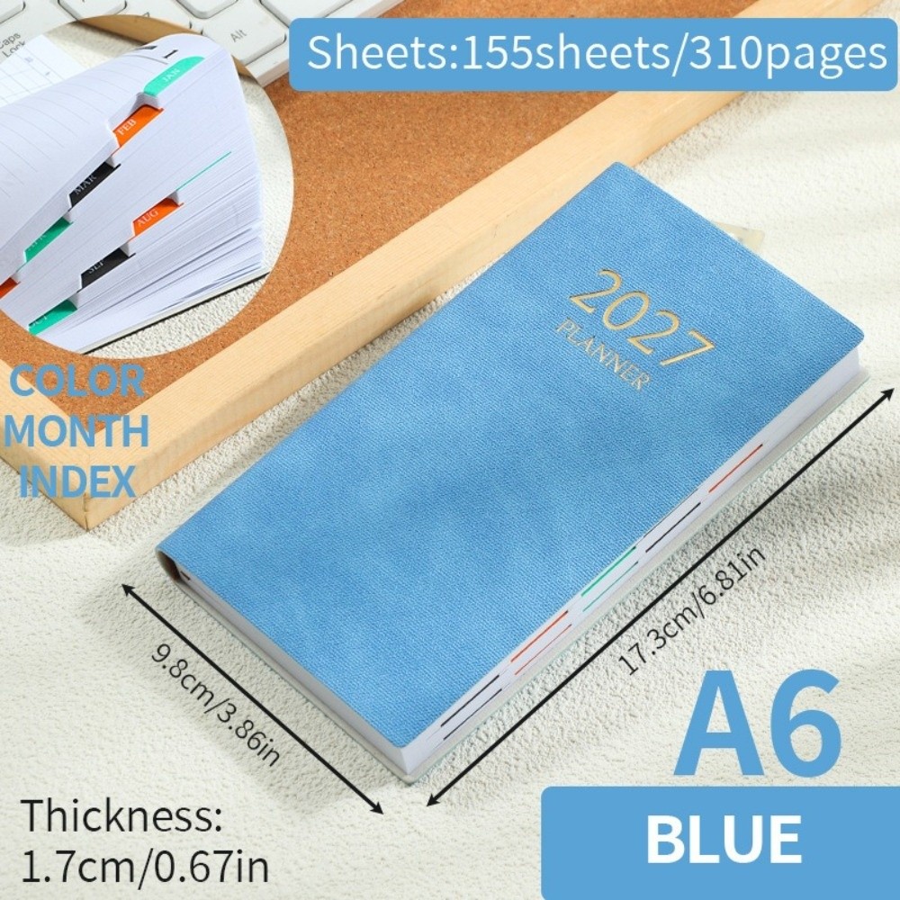 Agenda Diaria A6 2027 con Pest - Leatherwork Journal reseña y precio