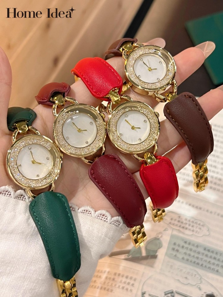 Elegante Reloj de Cuarzo para  - Leatherwork Ideas reseña y precio