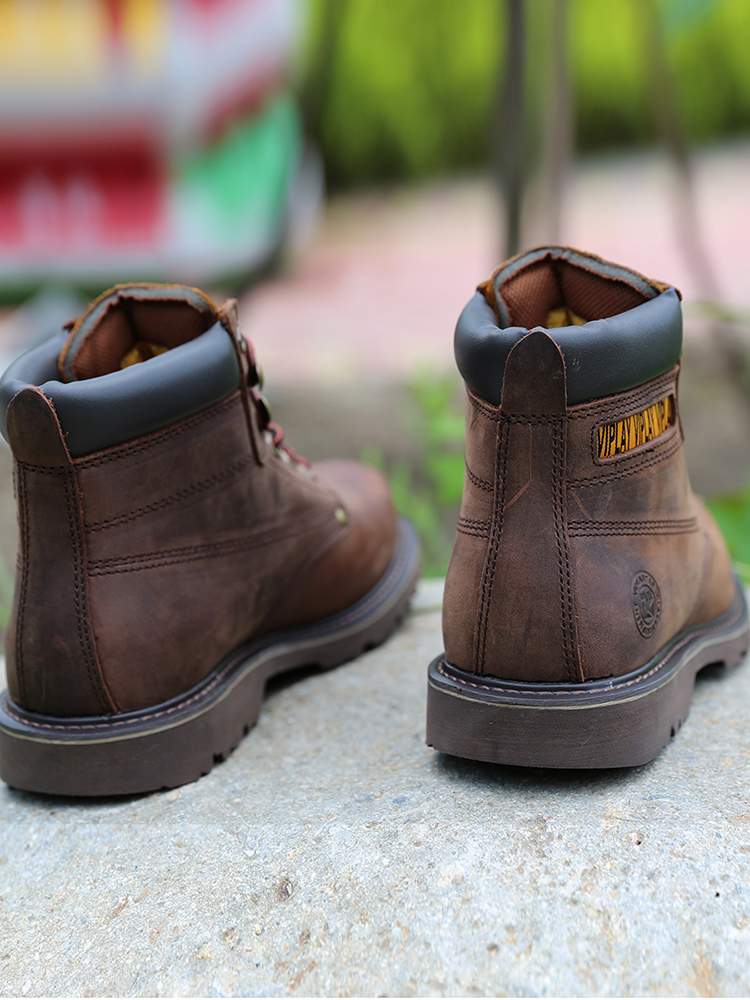 Botas de cuero genuino para ho - Leatherworking Classic reseña y precio