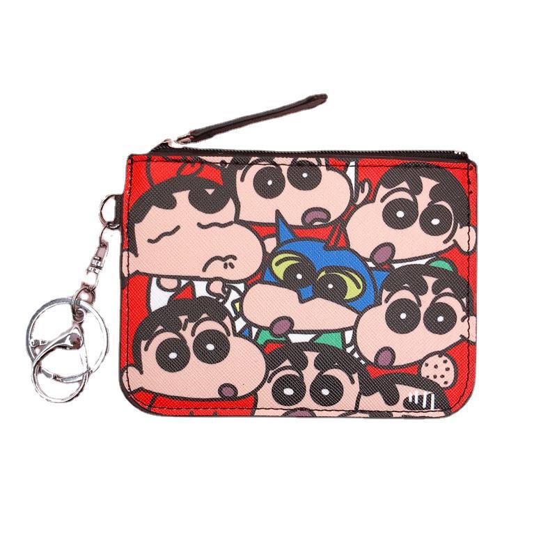 Monedero con llavero de dibujo - Leather Work Japan reseña y precio