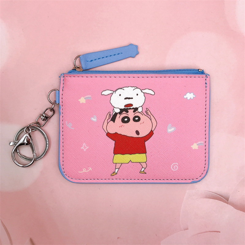 Monedero con llavero de dibujo - Leather Work Japan reseña y precio