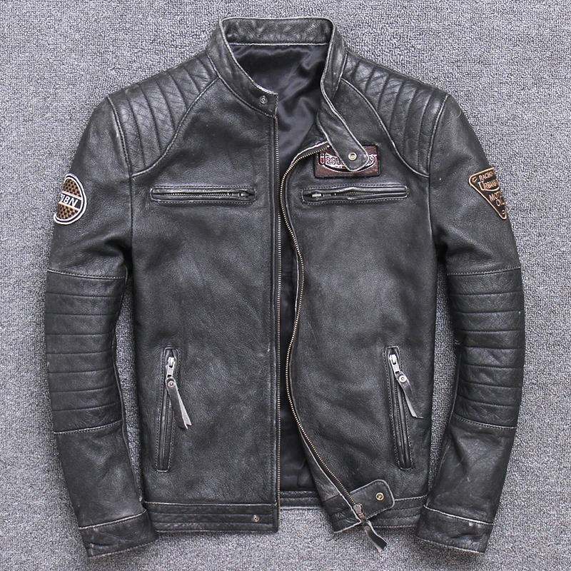 Chaqueta de motorista de cuero - Leather Work Jacket reseña y precio
