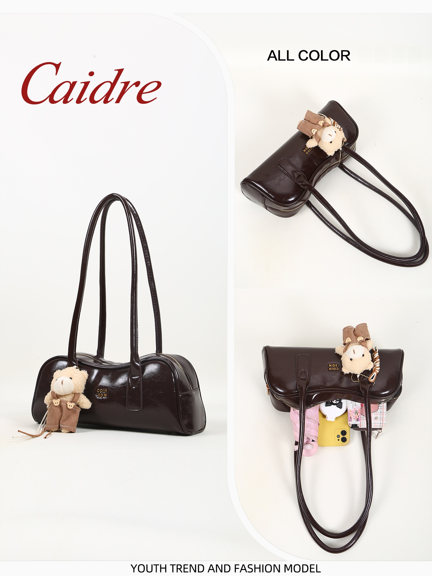 Bolso de Hombro Caidre Commute - Leather Work Japan reseña y precio