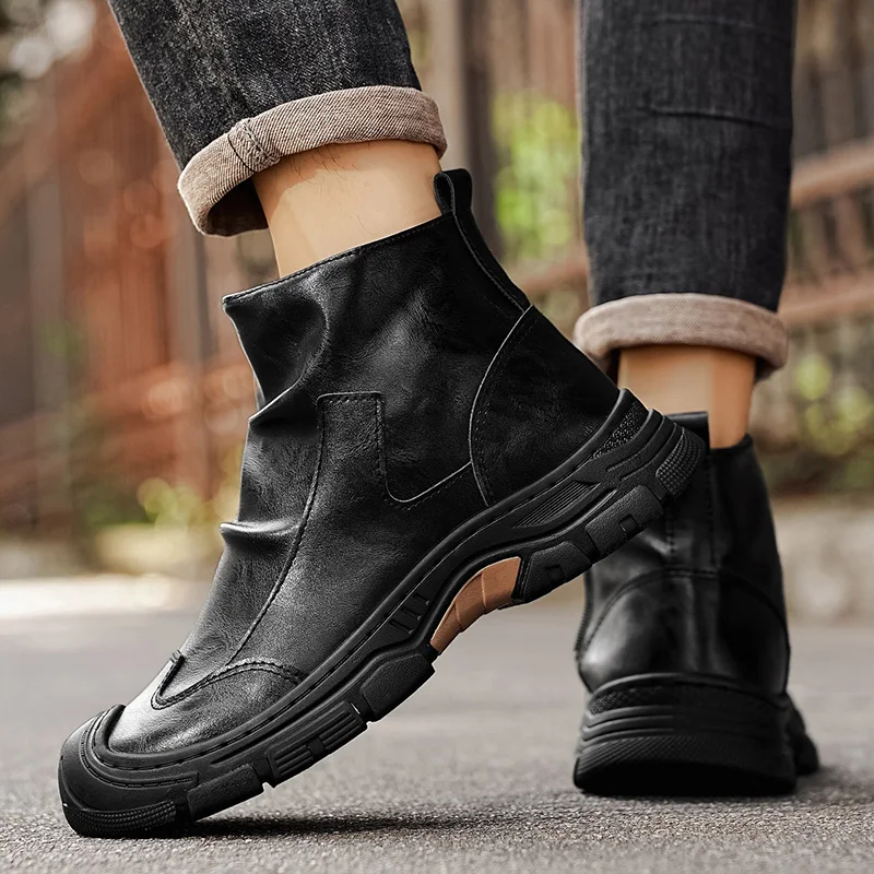Botas clásicas negras para hom - Leatherworking Classic reseña y precio