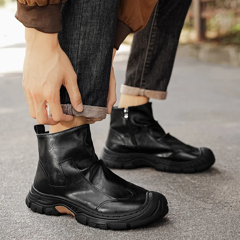 Botas clásicas negras para hom - Leatherworking Classic reseña y precio