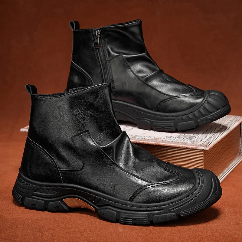 Botas clásicas negras para hom - Leatherworking Classic reseña y precio