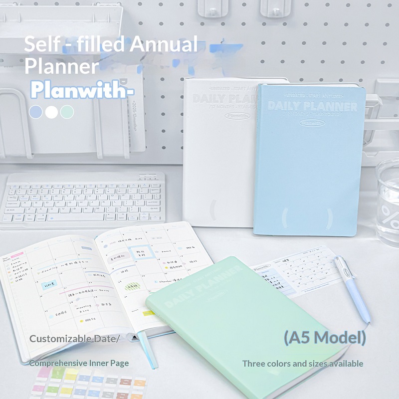 Planificador Anual con Fechas, - Leather Work Notebook reseña y precio