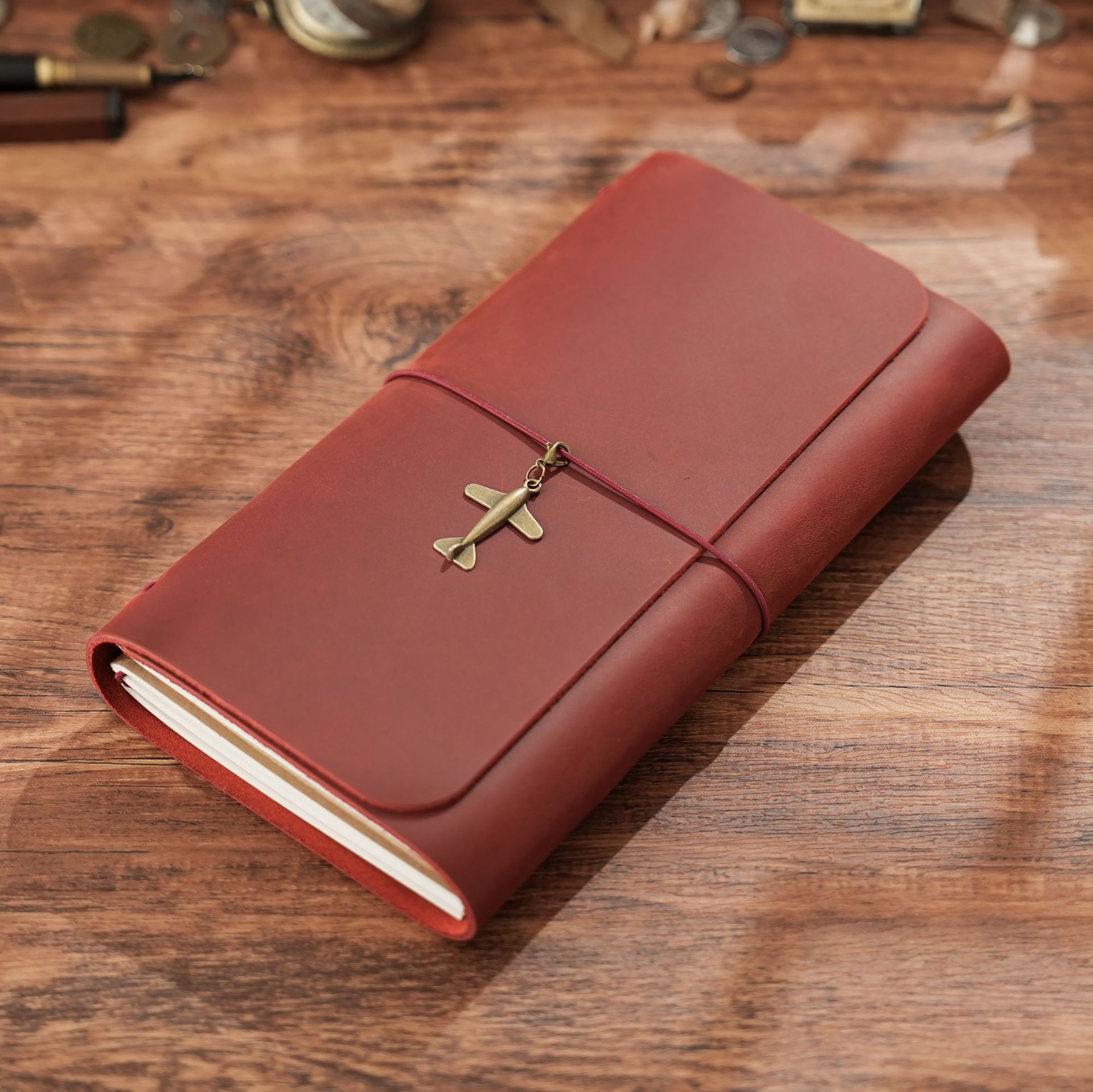 Nuevo Cuaderno de Viaje Triple - Leather Work Notebook reseña y precio