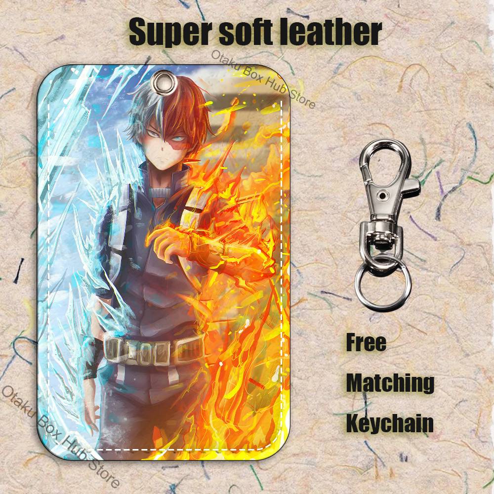 Llavero My H-Hero Todoroki par - Leather Work In My Area reseña y precio