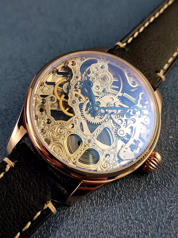 Reloj de pulsera mecánico de c - Leatherwork Ideas reseña y precio