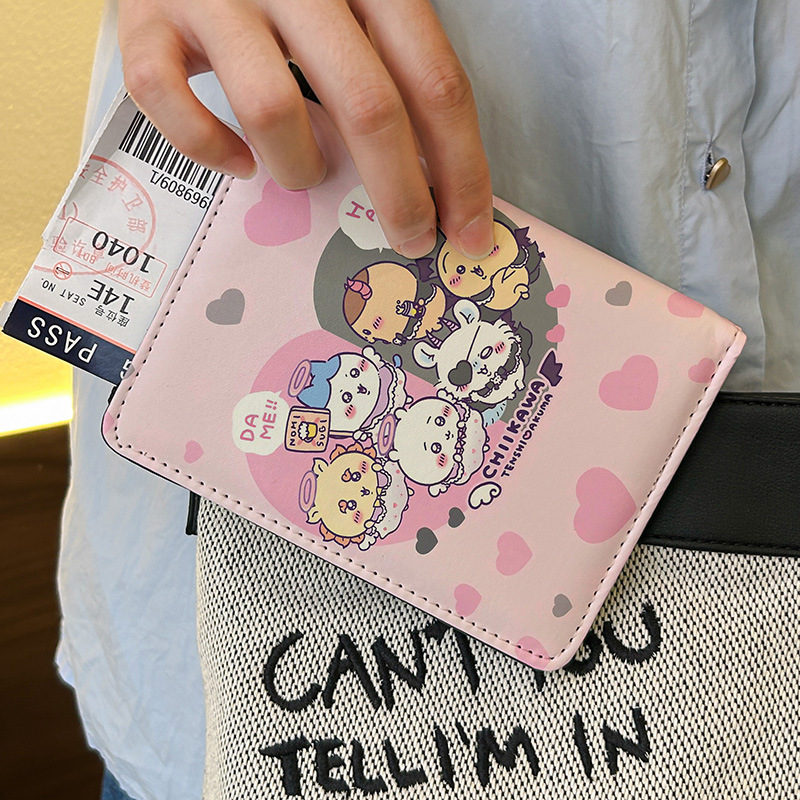 Funda para Pasaporte Chiikawa  - Leather Work Japan reseña y precio