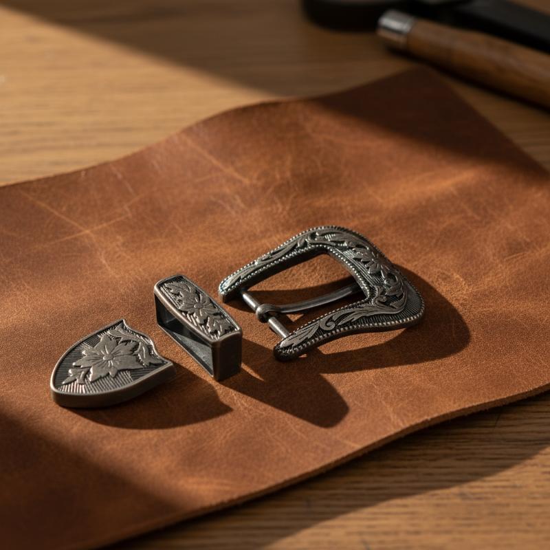 Hebilla de cinturón de metal v - Leatherworking Classic reseña y precio