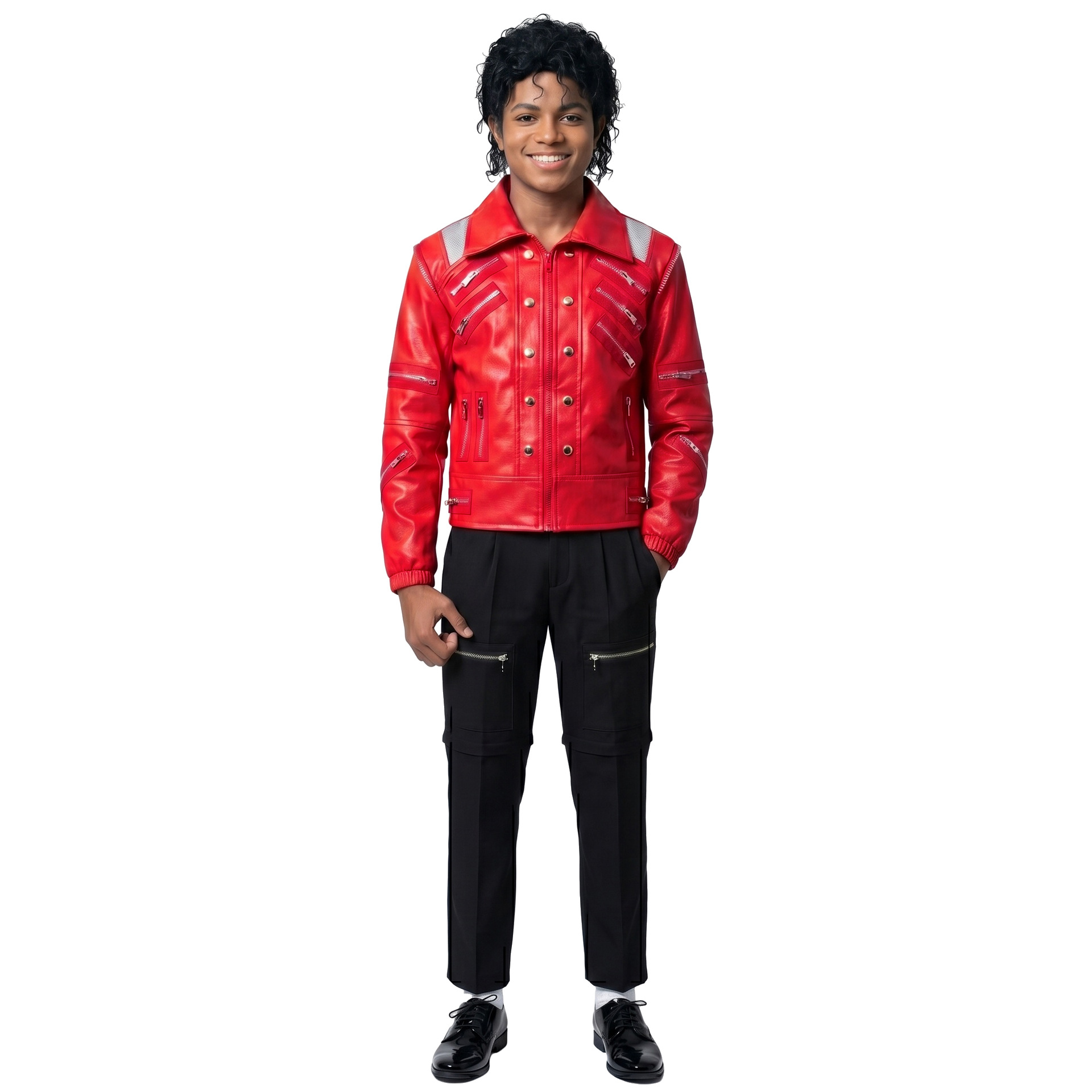 Disfraz Retro de los 80s de Mi - Leather Work Jacket reseña y precio