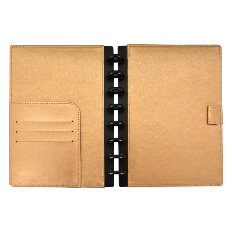 Cubierta de cuero de hojas sue - Leather Work Notebook reseña y precio