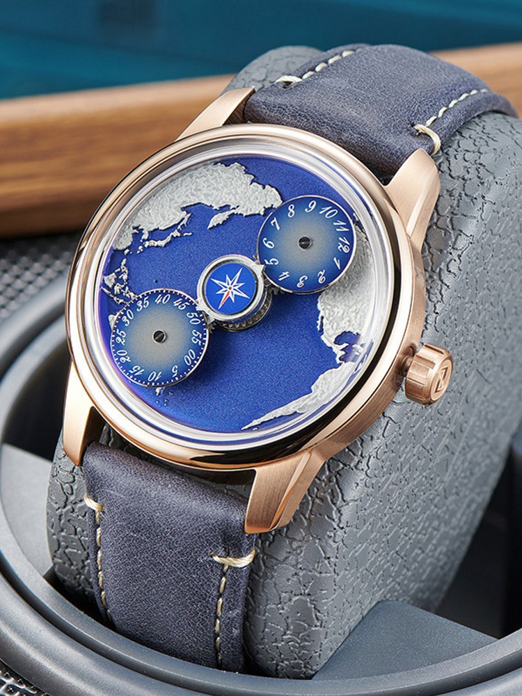 Relojes de Pulsera Mecánicos A - Leatherwork Ideas reseña y precio