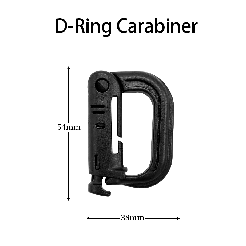 2 Piezas Mosquetón Táctico MOL - Snap Fastener Setter reseña y precio