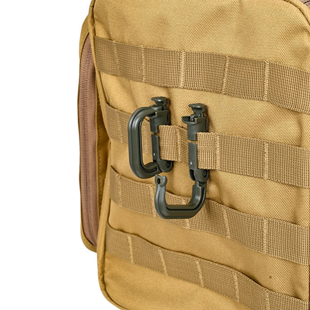 2 Piezas Mosquetón Táctico MOL - Snap Fastener Setter reseña y precio