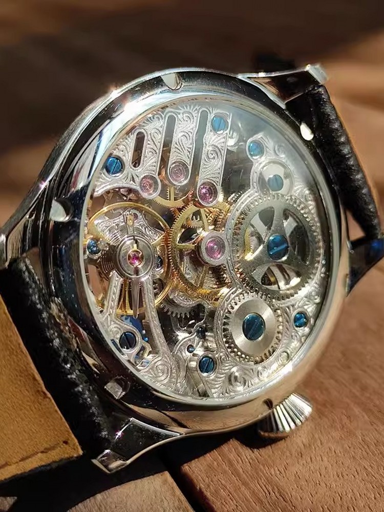 Reloj Mecánico de Pulsera para - Leatherwork Ideas reseña y precio