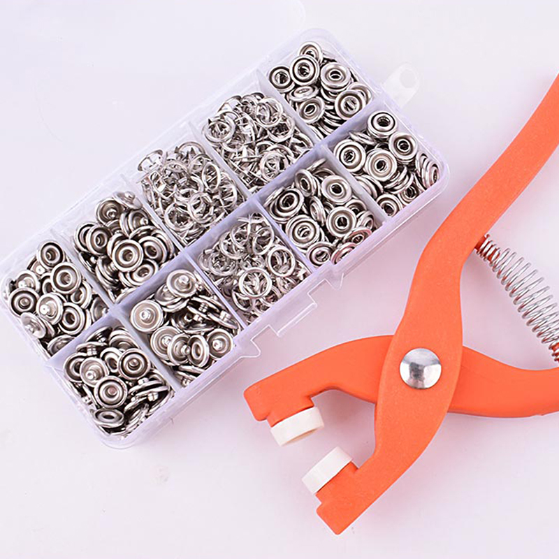 50/100 Uds. Botones Metálicos  - Snap Fastener Setter reseña y precio