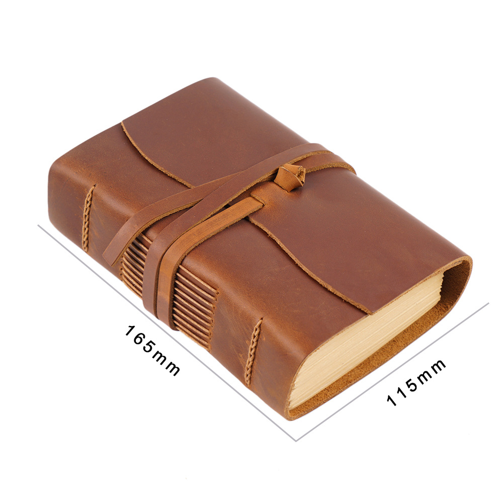 Cuaderno de cuero hecho a mano - Leather Work Notebook reseña y precio